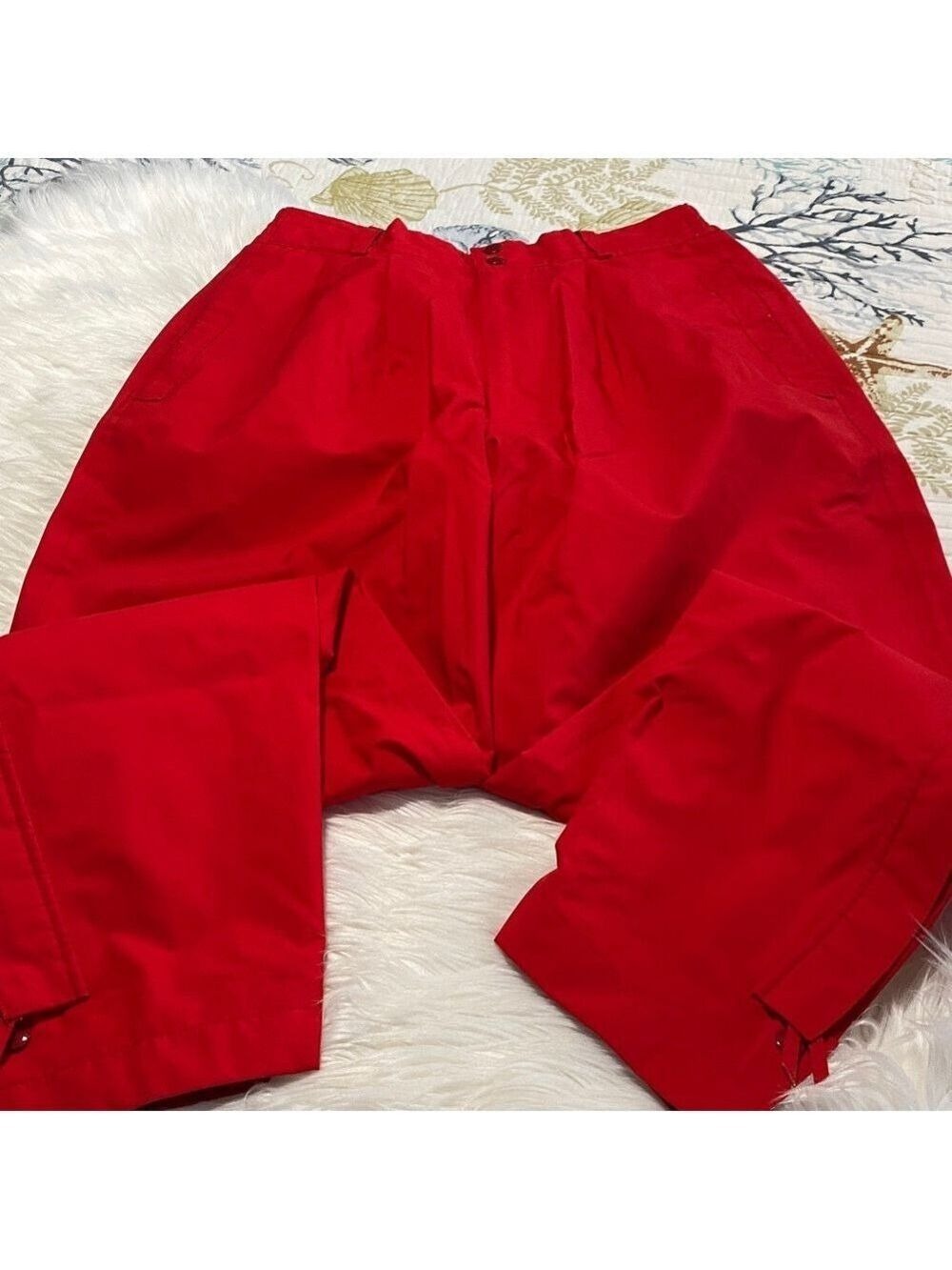 Men's Red waterproof golf Pants